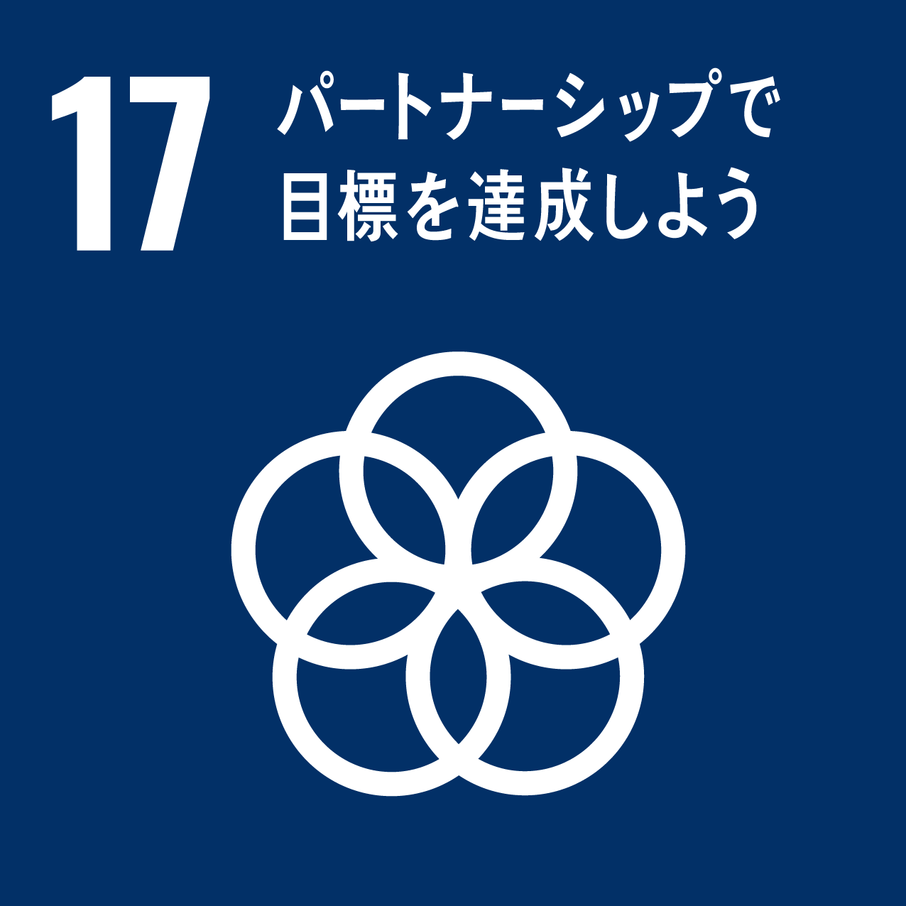 １７．パートナーシップで目標を達成しよう